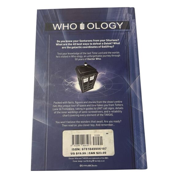 Doctor Who Who-ology Official Miscellany BBC Hardcover Book Cavan Scott - Picture 3 of 11